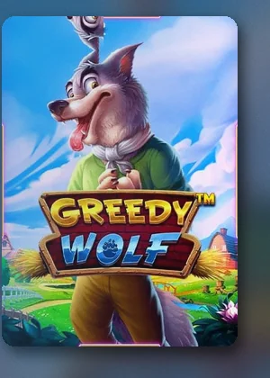 ปกเกมสล็อต Greedy Wolf บน D55